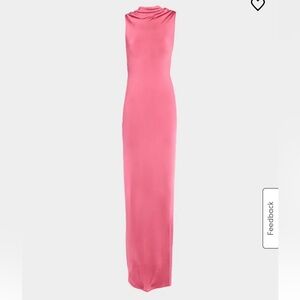 Victoria Beckham Pink Maxi Dress